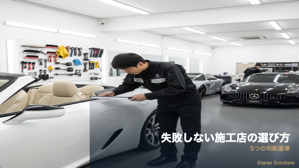 フレッシュカーサービス - 施工ガイド