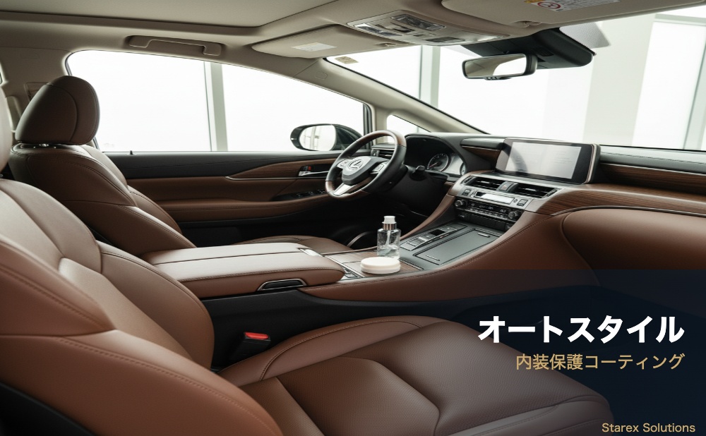 ハイエース・プラドのレザー内装