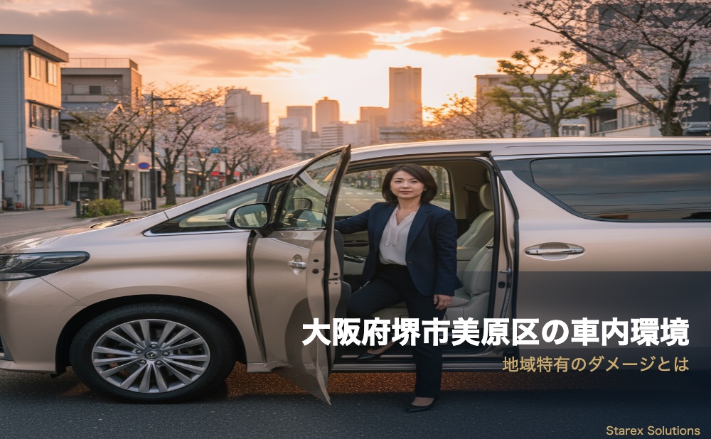 大阪南部の環境が車内レザーに与えるダメージ